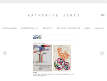 Tablet Screenshot of katherine-jones.co.uk